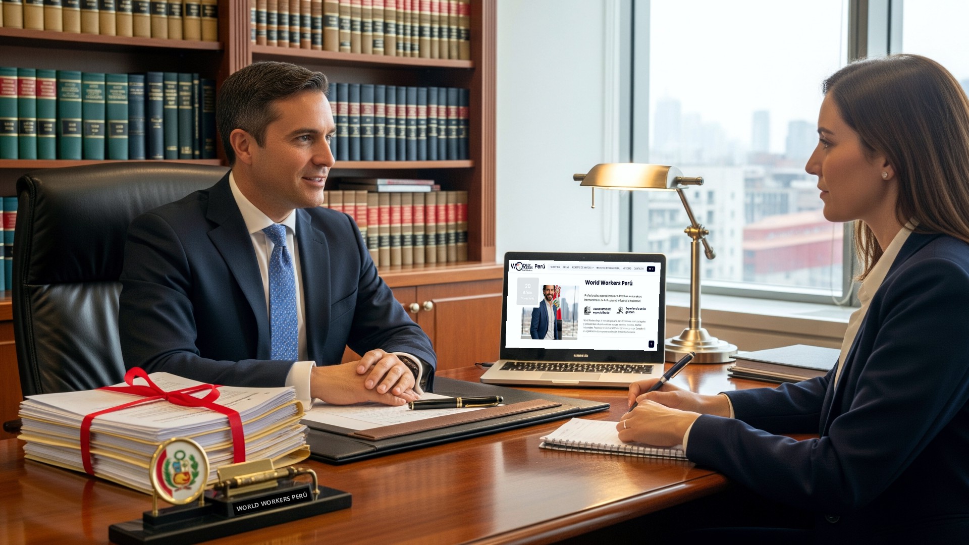 Imagen de asesoramiento legal para empresas en Perú